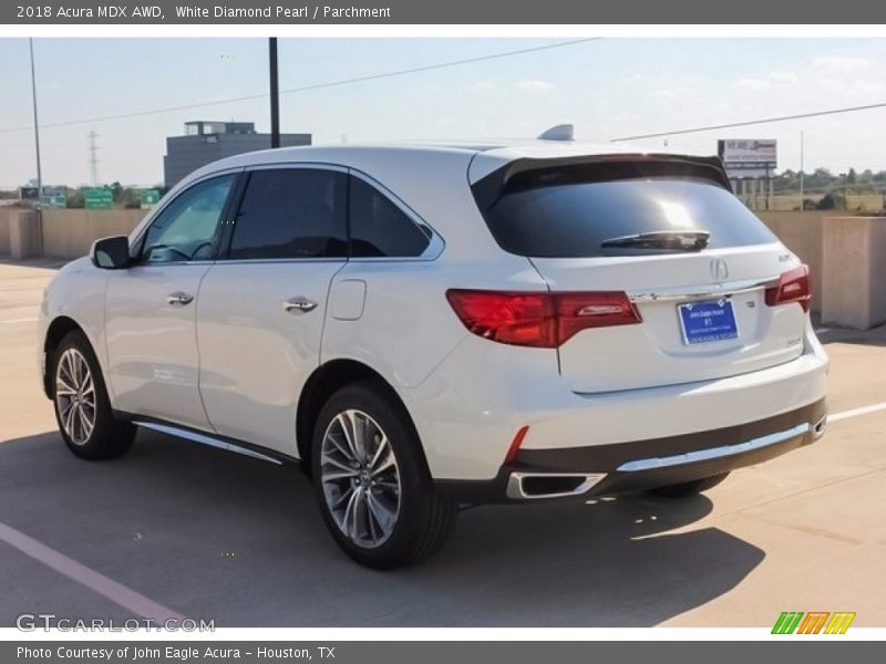 White Diamond Pearl / Parchment 2018 Acura MDX AWD