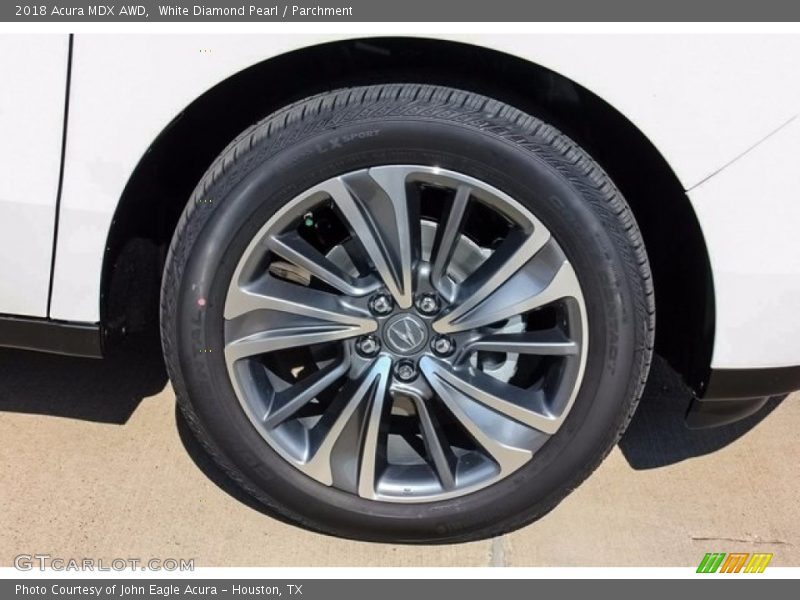 White Diamond Pearl / Parchment 2018 Acura MDX AWD