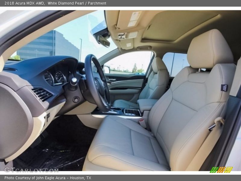 White Diamond Pearl / Parchment 2018 Acura MDX AWD