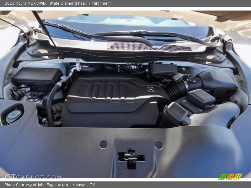 White Diamond Pearl / Parchment 2018 Acura MDX AWD