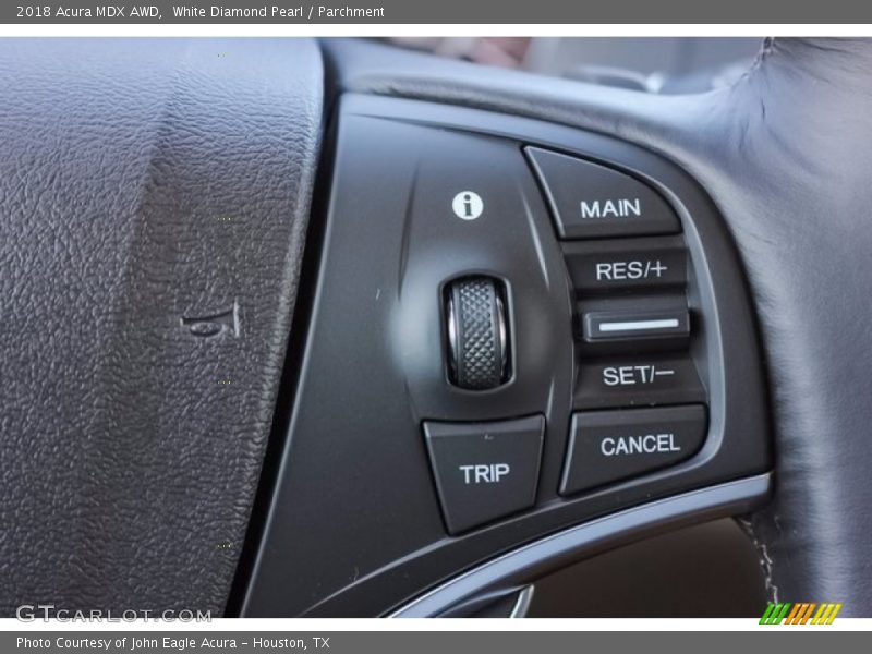White Diamond Pearl / Parchment 2018 Acura MDX AWD