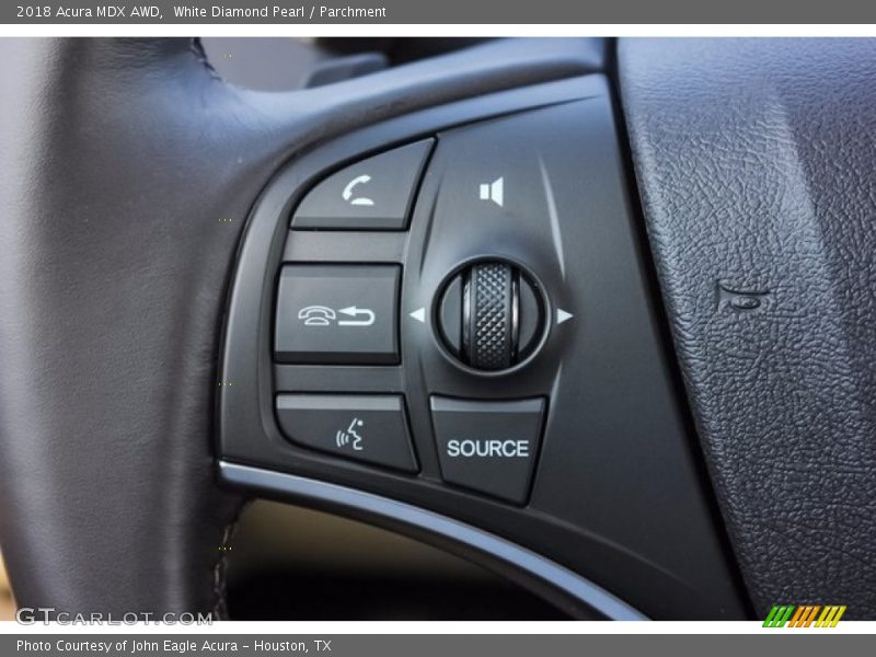 White Diamond Pearl / Parchment 2018 Acura MDX AWD