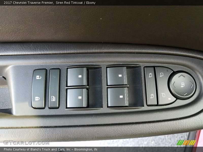 Siren Red Tintcoat / Ebony 2017 Chevrolet Traverse Premier