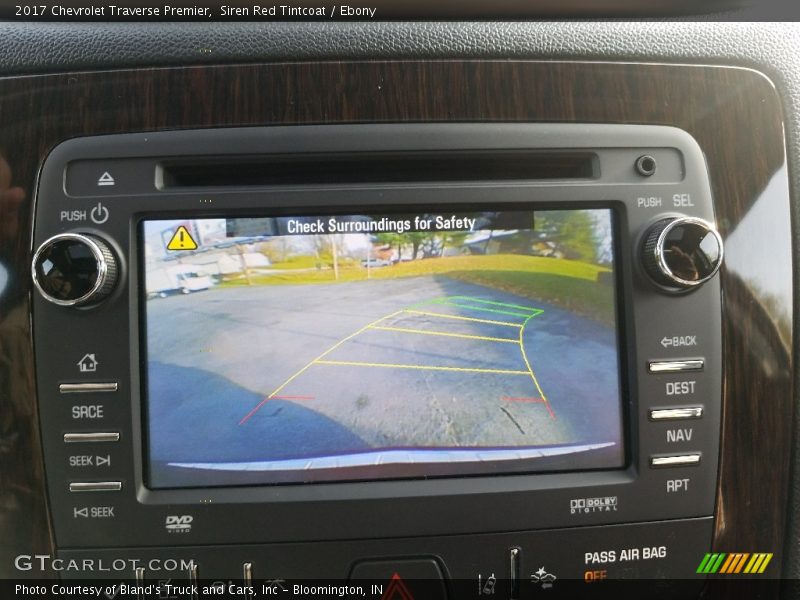 Siren Red Tintcoat / Ebony 2017 Chevrolet Traverse Premier