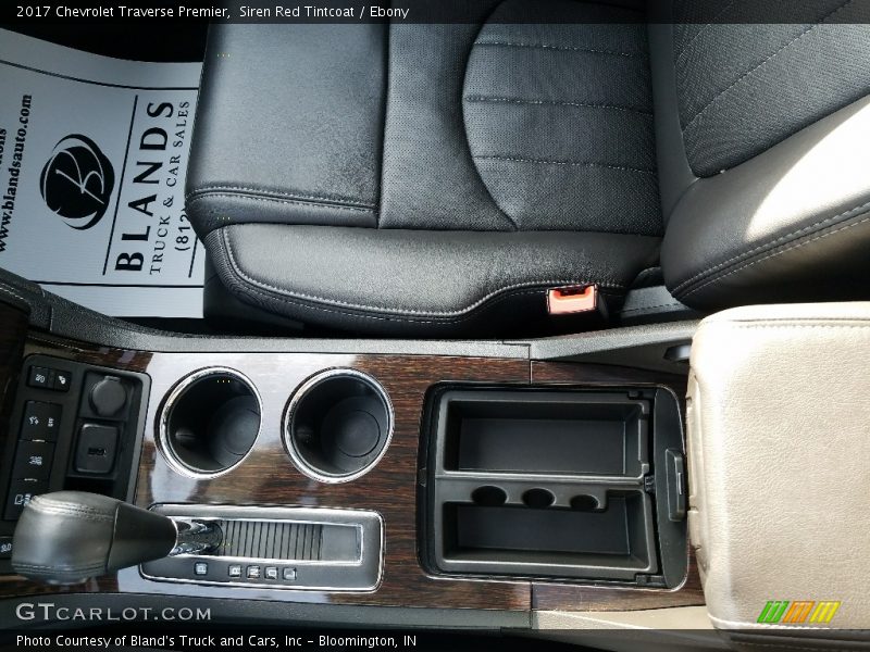 Siren Red Tintcoat / Ebony 2017 Chevrolet Traverse Premier