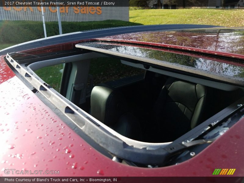 Siren Red Tintcoat / Ebony 2017 Chevrolet Traverse Premier