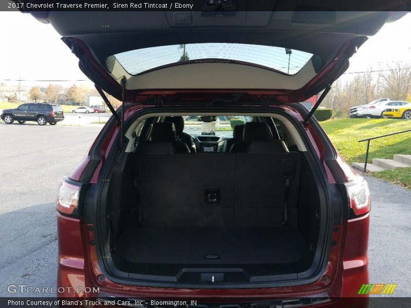 Siren Red Tintcoat / Ebony 2017 Chevrolet Traverse Premier