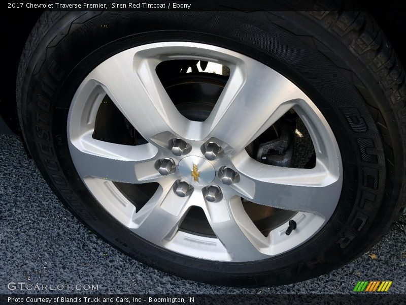 Siren Red Tintcoat / Ebony 2017 Chevrolet Traverse Premier
