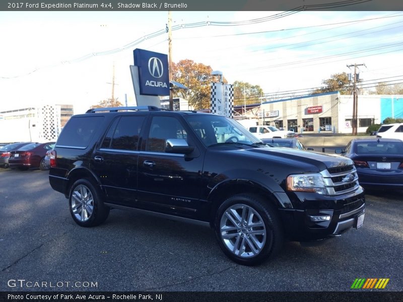 Shadow Black / Brunello 2017 Ford Expedition Platinum 4x4