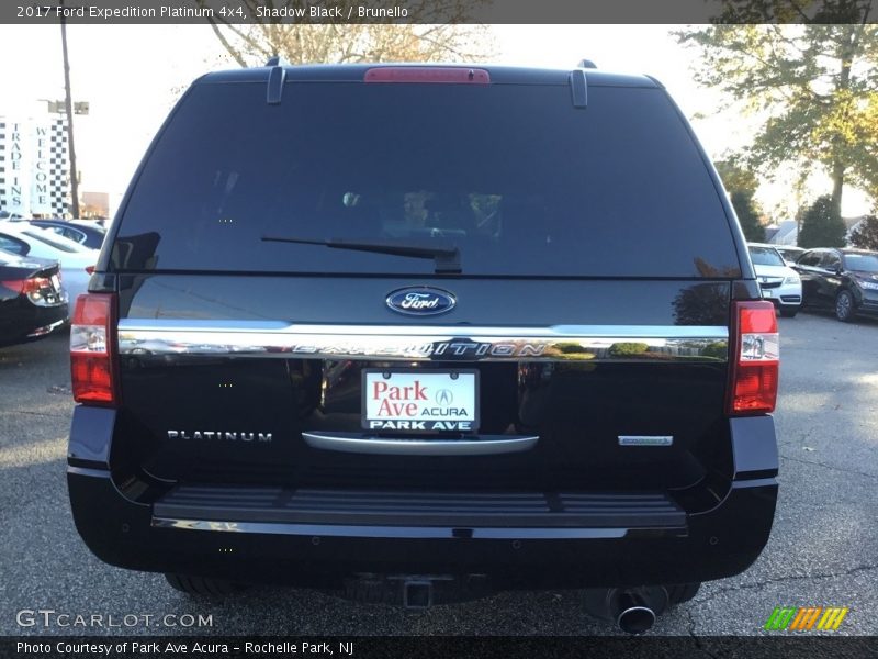 Shadow Black / Brunello 2017 Ford Expedition Platinum 4x4