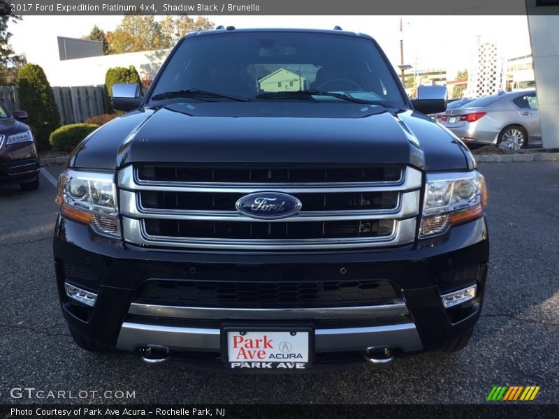Shadow Black / Brunello 2017 Ford Expedition Platinum 4x4