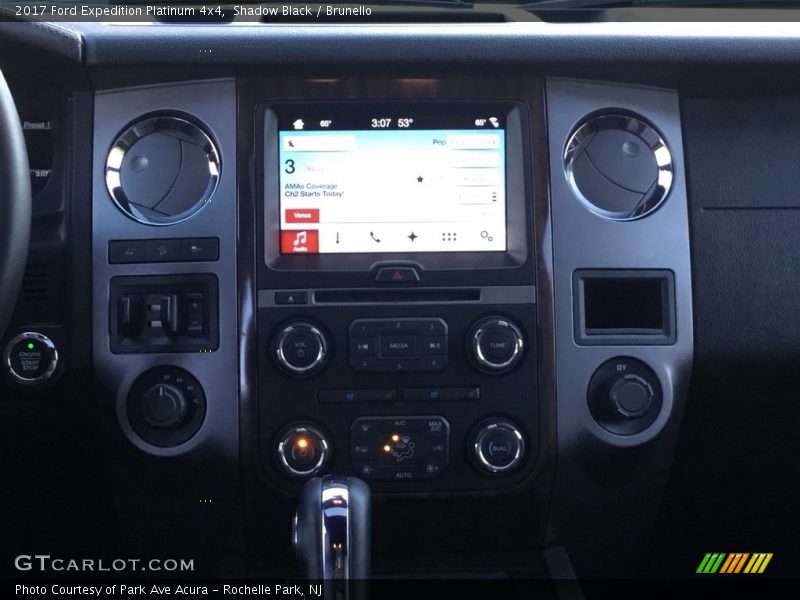Controls of 2017 Expedition Platinum 4x4
