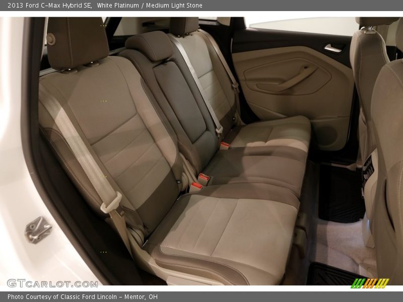White Platinum / Medium Light Stone 2013 Ford C-Max Hybrid SE