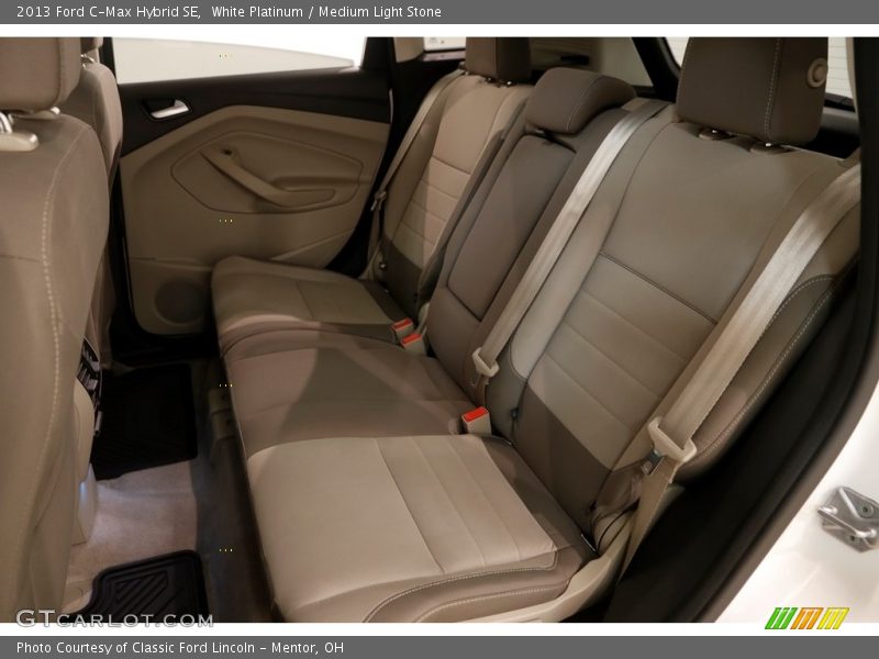 White Platinum / Medium Light Stone 2013 Ford C-Max Hybrid SE