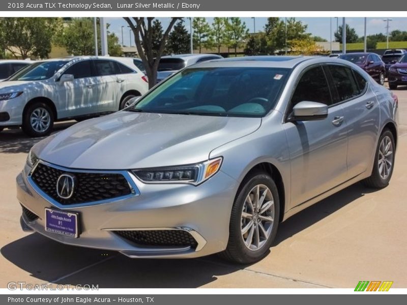 Lunar Silver Metallic / Ebony 2018 Acura TLX Technology Sedan