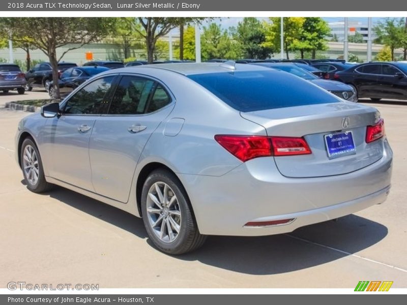 Lunar Silver Metallic / Ebony 2018 Acura TLX Technology Sedan