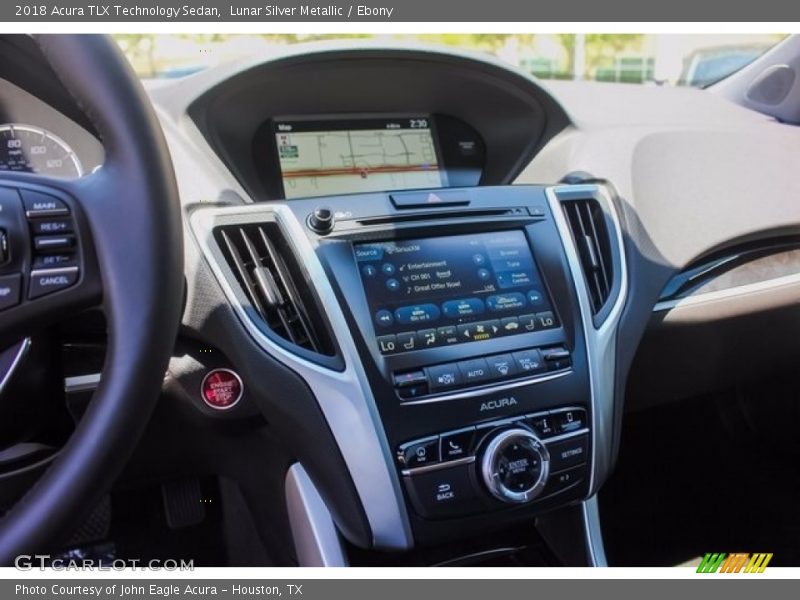 Lunar Silver Metallic / Ebony 2018 Acura TLX Technology Sedan