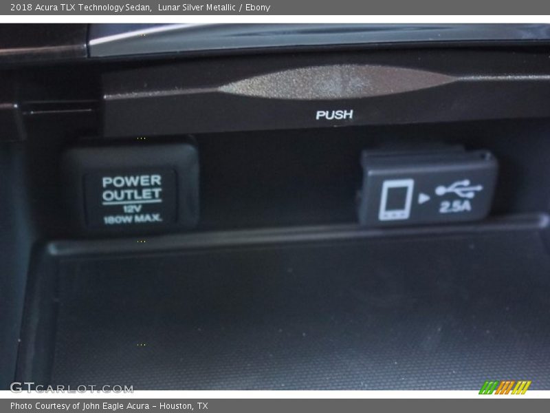 Lunar Silver Metallic / Ebony 2018 Acura TLX Technology Sedan
