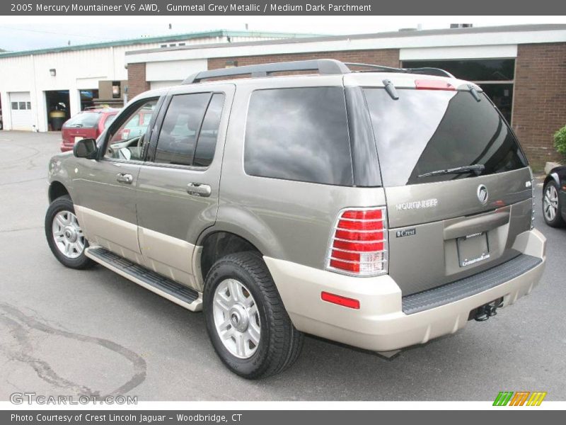 Gunmetal Grey Metallic / Medium Dark Parchment 2005 Mercury Mountaineer V6 AWD