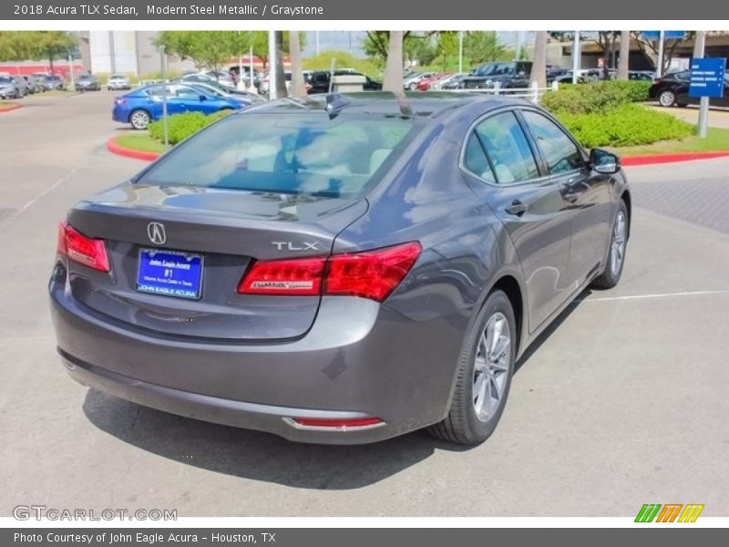Modern Steel Metallic / Graystone 2018 Acura TLX Sedan