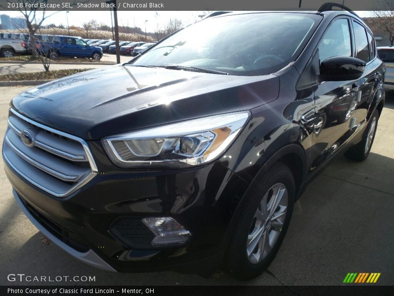 Shadow Black / Charcoal Black 2018 Ford Escape SEL