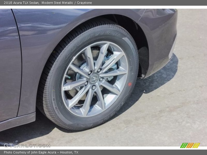 Modern Steel Metallic / Graystone 2018 Acura TLX Sedan