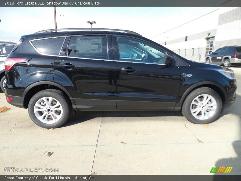 Shadow Black / Charcoal Black 2018 Ford Escape SEL