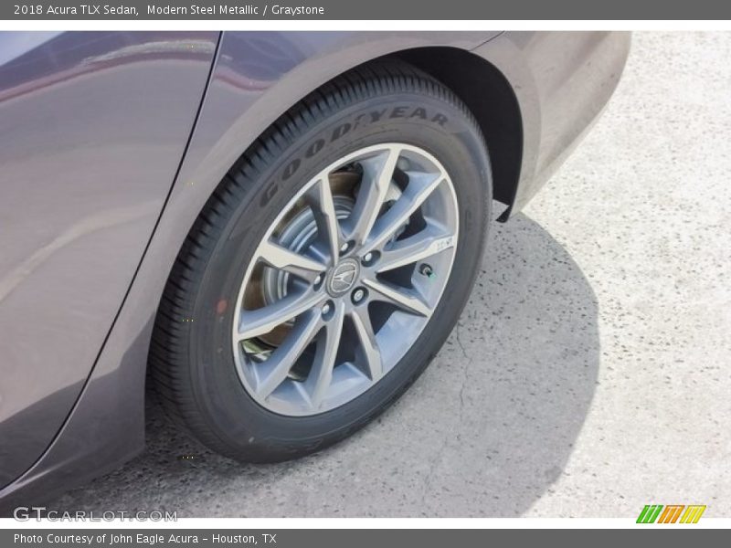 Modern Steel Metallic / Graystone 2018 Acura TLX Sedan