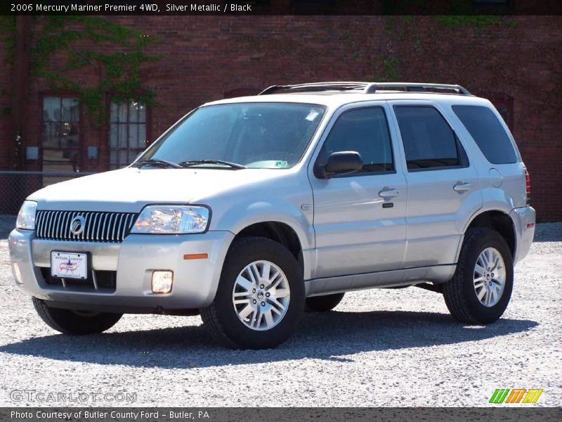 Silver Metallic / Black 2006 Mercury Mariner Premier 4WD