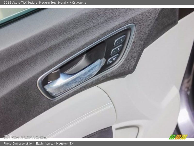 Modern Steel Metallic / Graystone 2018 Acura TLX Sedan