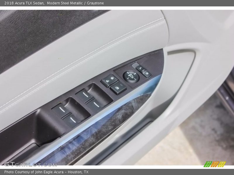 Modern Steel Metallic / Graystone 2018 Acura TLX Sedan