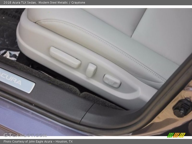 Modern Steel Metallic / Graystone 2018 Acura TLX Sedan
