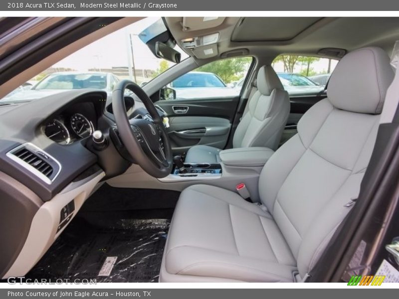 Modern Steel Metallic / Graystone 2018 Acura TLX Sedan