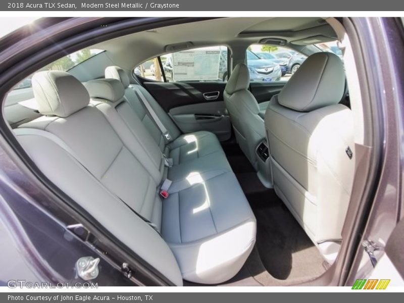 Modern Steel Metallic / Graystone 2018 Acura TLX Sedan