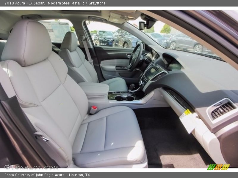 Modern Steel Metallic / Graystone 2018 Acura TLX Sedan