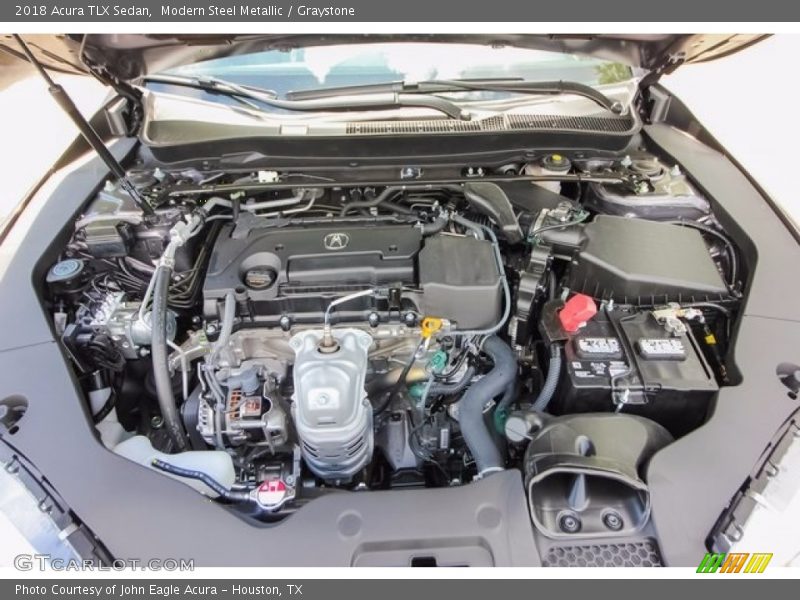 Modern Steel Metallic / Graystone 2018 Acura TLX Sedan