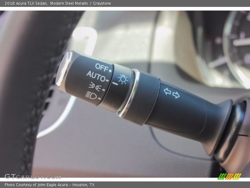 Modern Steel Metallic / Graystone 2018 Acura TLX Sedan
