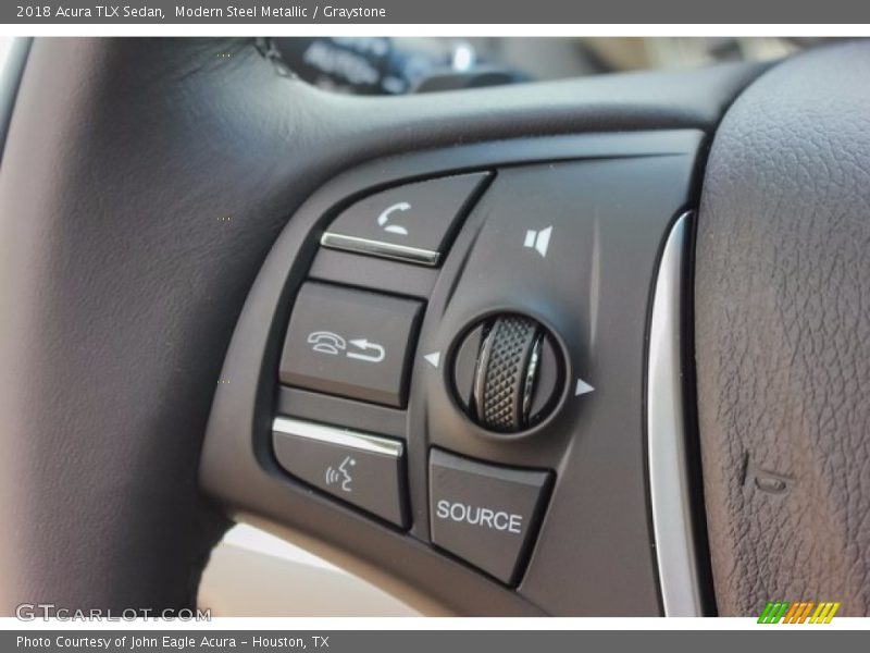 Modern Steel Metallic / Graystone 2018 Acura TLX Sedan