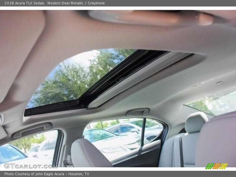 Modern Steel Metallic / Graystone 2018 Acura TLX Sedan