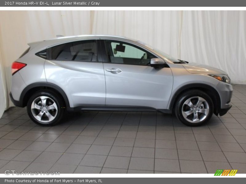 Lunar Silver Metallic / Gray 2017 Honda HR-V EX-L