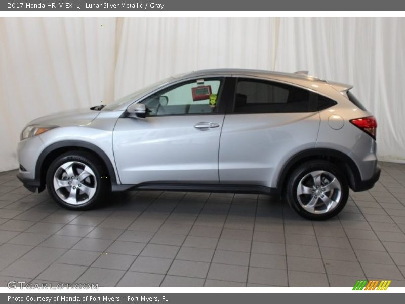 Lunar Silver Metallic / Gray 2017 Honda HR-V EX-L