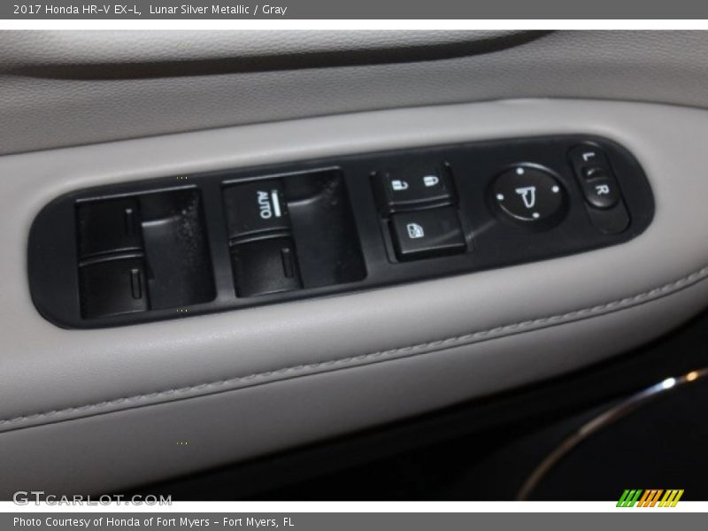 Lunar Silver Metallic / Gray 2017 Honda HR-V EX-L