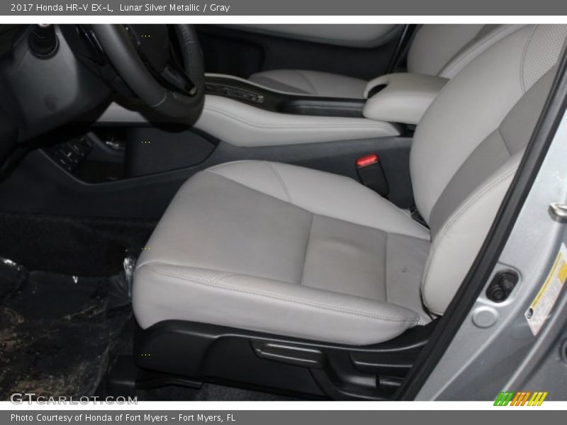 Lunar Silver Metallic / Gray 2017 Honda HR-V EX-L