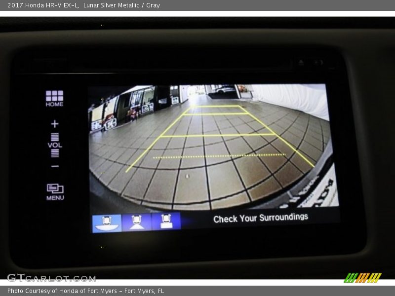 Lunar Silver Metallic / Gray 2017 Honda HR-V EX-L