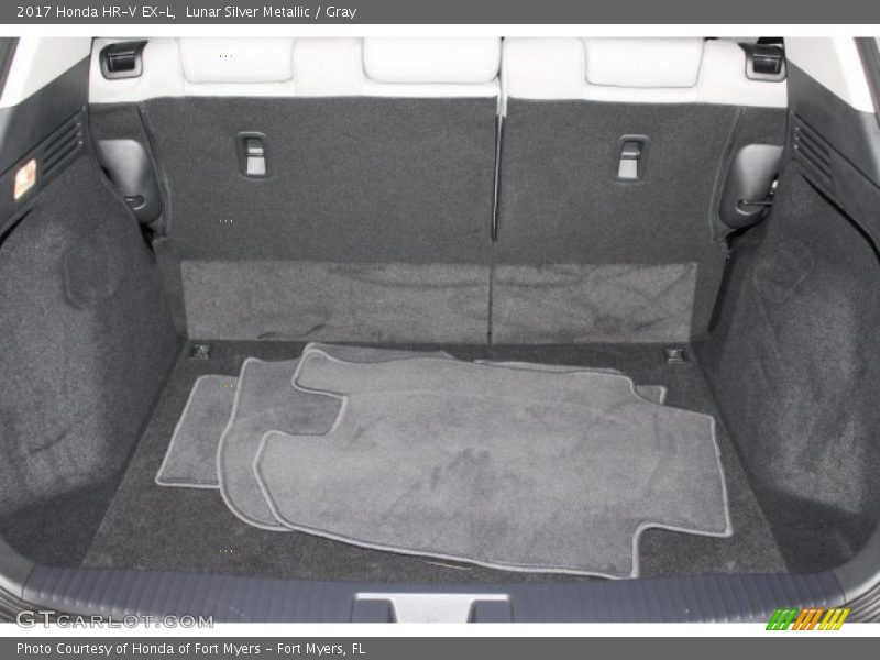 Lunar Silver Metallic / Gray 2017 Honda HR-V EX-L