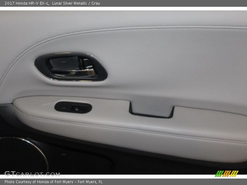 Lunar Silver Metallic / Gray 2017 Honda HR-V EX-L