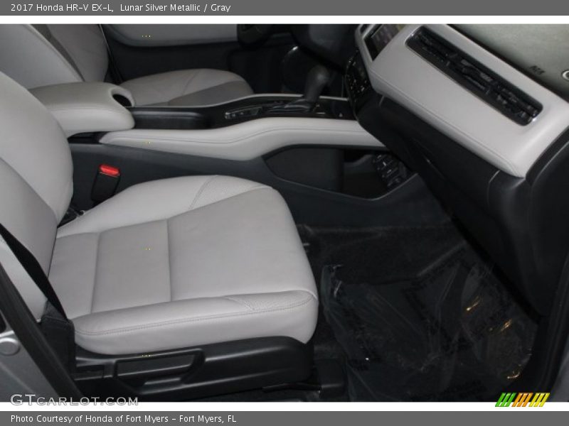 Lunar Silver Metallic / Gray 2017 Honda HR-V EX-L