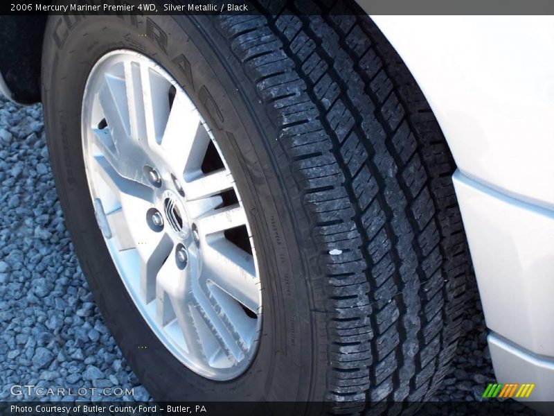 Silver Metallic / Black 2006 Mercury Mariner Premier 4WD