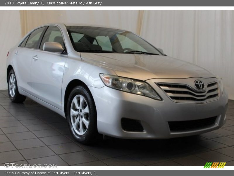 Classic Silver Metallic / Ash Gray 2010 Toyota Camry LE