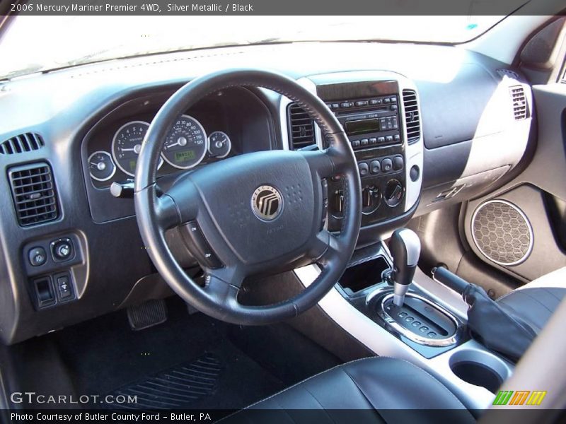 Silver Metallic / Black 2006 Mercury Mariner Premier 4WD